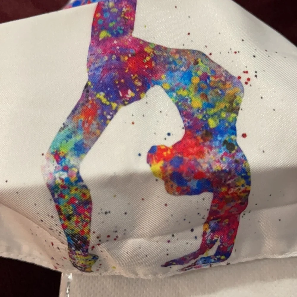 6/$20 New gymnast face mask